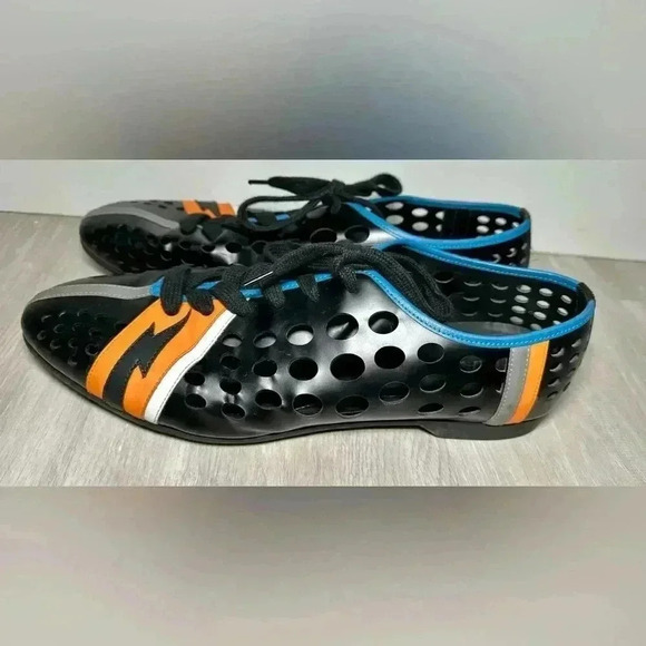 Prada lace up brand new summer lace up shoes Multiple colors Sz 9 - Picture 6 of 10